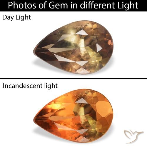 1.05ct Natural Dark Brown Axinite, Pear Shape, SI