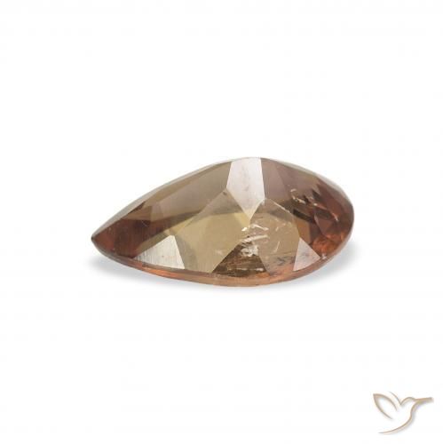 Axinite Gemstone in 8.4 x 5.6 mm Size for Sale, Axinite Stone in Dark Brown Color
