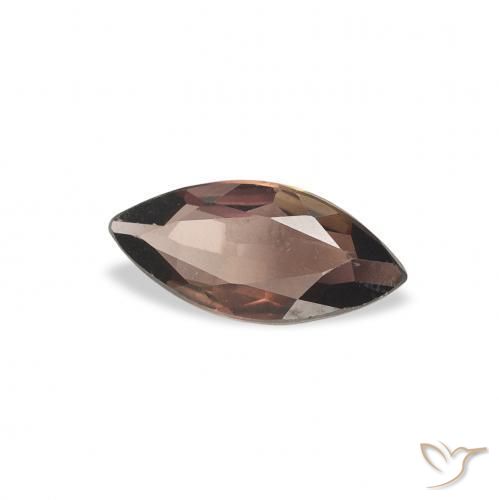 0.40 ct Brown Axinite Stone, Natural Axinite in Marquise Facet Shape for Sale