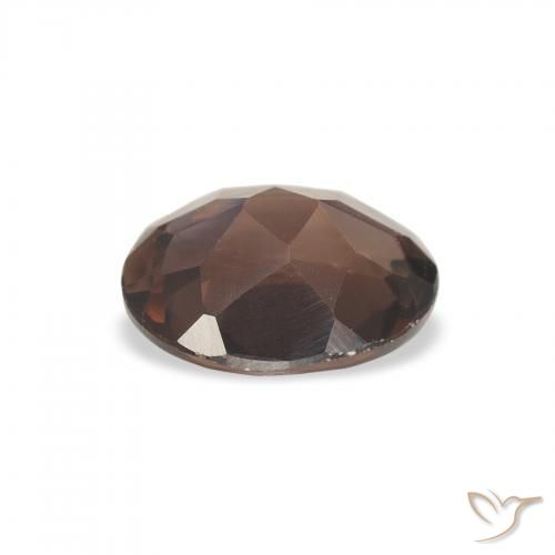 Axinite Gemstone in 8 x 6 mm (calibrated) Size for Sale, Axinite Stone in Dark Brown Color