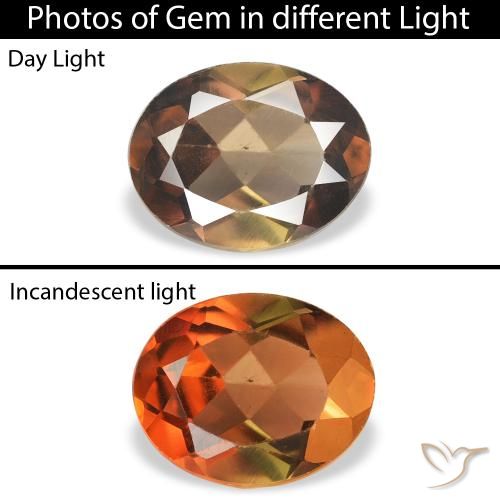 1.07ct Natural Dark Brown Axinite, Oval, SI