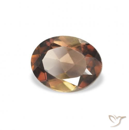 1.07 ct Brown Axinite Stone, Natural Axinite in Oval Facet Shape for Sale
