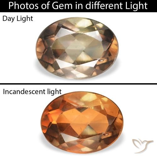 1.23ct Natural Dark Brown Axinite, Oval, SI