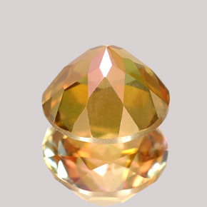 Azotic Topaz Gemstone in 8 mm (calibrated) Size for Sale, Azotic Topaz Stone in Multicolor Color