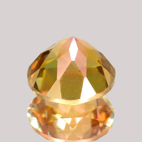 Azotic Topaz Gemstone in 8 mm (calibrated) Size for Sale, Azotic Topaz Stone in Multicolor Color