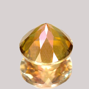 Azotic Topaz Gemstone in 8 mm (calibrated) Size for Sale, Azotic Topaz Stone in Multicolor Color