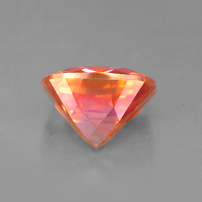Azotic Topaz Gemstone in 8.1 x 8.1 mm Size for Sale, Azotic Topaz Stone in Multicolor Color