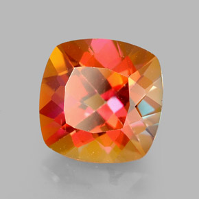 2.67 ct Multicolor Azotic Topaz Stone, Natural Azotic Topaz in Cushion-Cut Shape for Sale