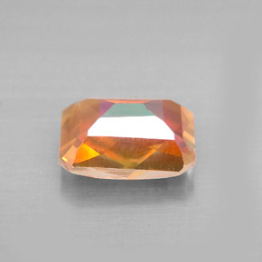 Azotic Topaz Gemstone in 9 x 7 mm (calibrated) Size for Sale, Azotic Topaz Stone in Top Rainbow Color
