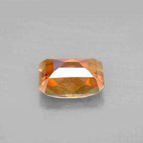Azotic Topaz Gemstone in 9 x 7 mm (calibrated) Size for Sale, Azotic Topaz Stone in Top Rainbow Color