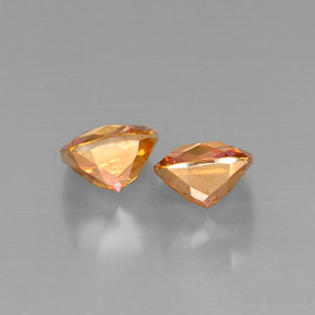 Azotic Topaz Gemstone in 8.2 x 8.1 mm Size for Sale, Azotic Topaz Stone in Top Rainbow Color