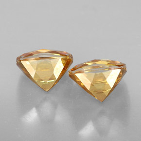 Azotic Topaz Gemstone in 8.1 x 8.1 mm Size for Sale, Azotic Topaz Stone in Top Rainbow Color