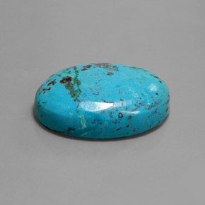 41.17 ct Blue Azurite Stone, Natural Azurite in Oval Cabochon Shape for Sale