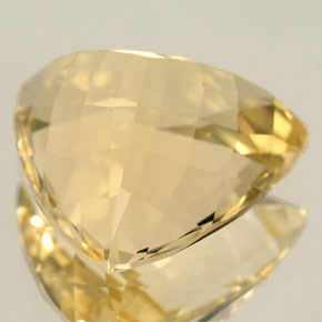 Beryl Gemstone in 12.6 x 12.3 mm Size for Sale, Beryl Stone in Yellow Golden Color