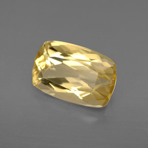 2.20 ct Yellow Beryl Stone, Natural Beryl in Cushion-Cut Shape for Sale