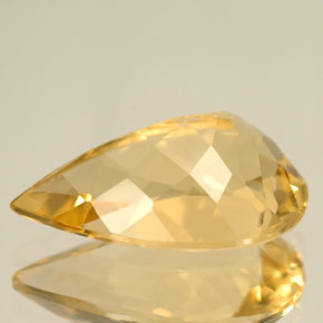 Beryl Gemstone in 16 x 10.1 mm Size for Sale, Beryl Stone in Yellow Golden Color