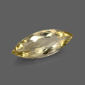 2.95 ct Yellow Beryl Stone, Natural Beryl in Marquise Facet Shape for Sale