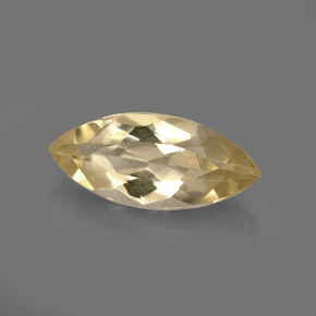 2.09 ct Yellow Beryl Gemstone, Beryl Gem in Marquise Facet Shape for Sale.