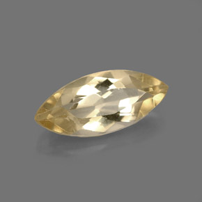 2.09 ct Yellow Beryl Stone, Natural Beryl in Marquise Facet Shape for Sale