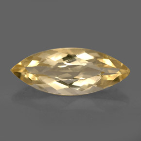 2.80 ct Yellow Beryl Gemstone, Beryl Gem in Marquise Facet Shape for Sale.