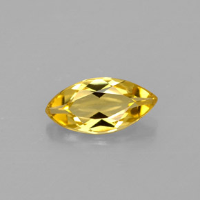 0.47 ct Yellow Beryl Gemstone, Beryl Gem in Marquise Facet Shape for Sale.