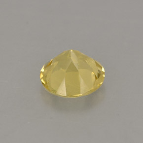 Beryl Gemstone in 5 mm (calibrated) Size for Sale, Beryl Stone in Yellow Golden Color