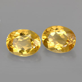 3.57 ct Yellow Beryl Stone, Natural Beryl in Oval Facet Shape for Sale