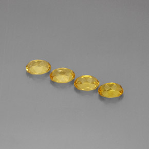 Beryl Gemstone in 7 x 5 mm (calibrated) Size for Sale, Beryl Stone in Yellow Golden Color