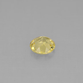 Beryl Gemstone in 5.3 mm Size for Sale, Beryl Stone in Yellow Golden Color