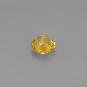 Beryl Gemstone in 5.6 mm Size for Sale, Beryl Stone in Yellow Golden Color