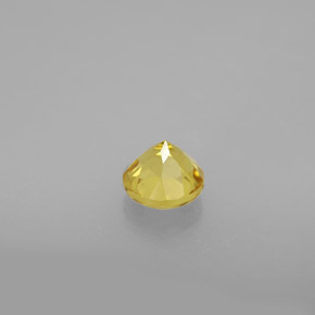Beryl Gemstone in 5 mm (calibrated) Size for Sale, Beryl Stone in Yellow Golden Color
