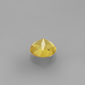 Beryl Gemstone in 6 mm (calibrated) Size for Sale, Beryl Stone in Yellow Golden Color