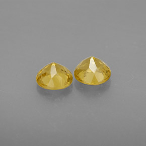 Beryl Gemstone in 5.6 mm Size for Sale, Beryl Stone in Yellow Golden Color