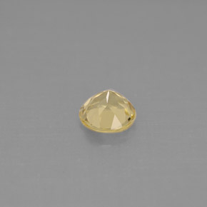 Beryl Gemstone in 5 mm (calibrated) Size for Sale, Beryl Stone in Yellow Golden Color
