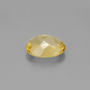 Beryl Gemstone in 9 x 7 mm (calibrated) Size for Sale, Beryl Stone in Yellow Golden Color