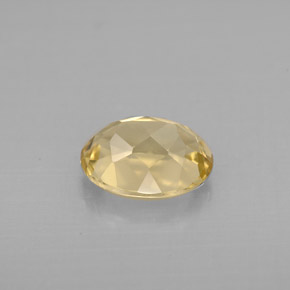 Beryl Gemstone in 9 x 7 mm (calibrated) Size for Sale, Beryl Stone in Yellow Golden Color