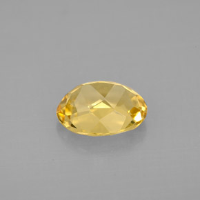 Beryl Gemstone in 9 x 7 mm (calibrated) Size for Sale, Beryl Stone in Yellow Golden Color