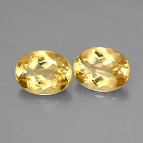 3.47 ct Yellow Beryl Stone, Natural Beryl in Oval Facet Shape for Sale