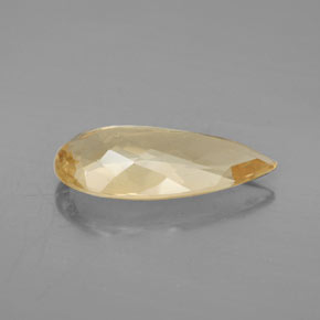 Beryl Gemstone in 17.1 x 8.3 mm Size for Sale, Beryl Stone in Yellow Golden Color