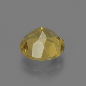 Beryl Gemstone in 8 mm (calibrated) Size for Sale, Beryl Stone in Yellow Golden Color