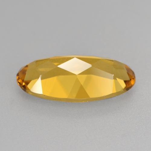 Beryl Gemstone in 14.3 x 7.3 mm Size for Sale, Beryl Stone in Gold Color