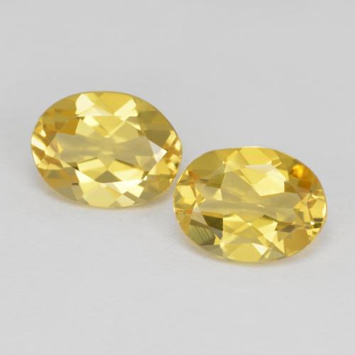 Amarillo púrpura Berilo Gema - 1.8ct Forma ovalada (ID: 574613)