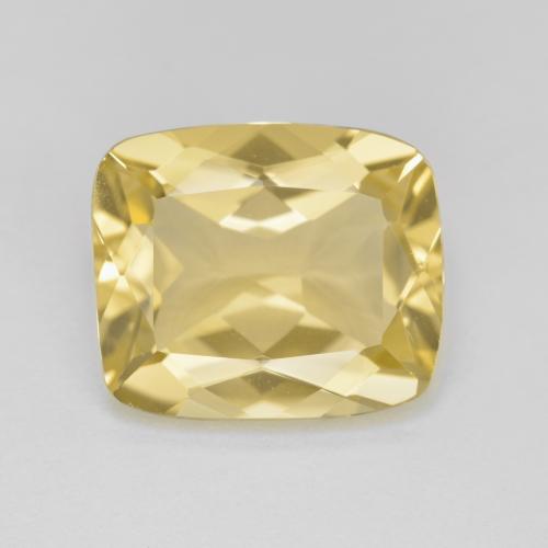 Golden-Yellow Beryl Gem - 4.7ct Cushion-Cut (ID: 576161)