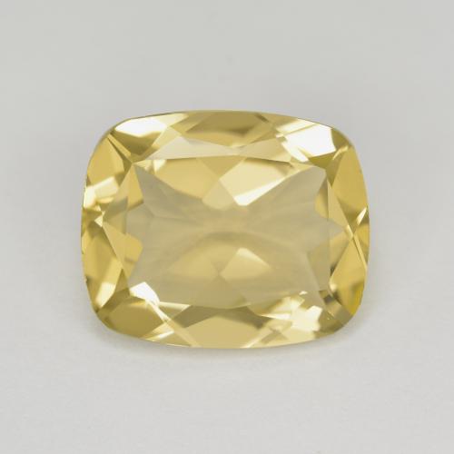 Bright Gold Beryl Gem - 4.3ct Cushion-Cut (ID: 576163)