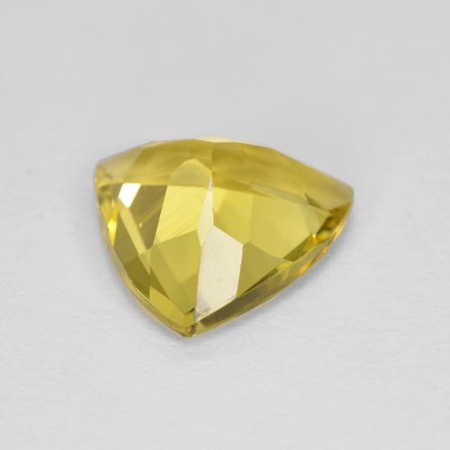 Beryl Gemstone in 9 x 9 mm (calibrated) Size for Sale, Beryl Stone in Medium Yellow Color