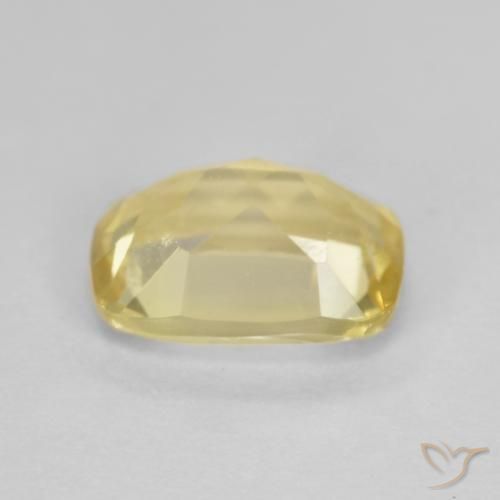 Beryl Gemstone in 8 x 6 mm (calibrated) Size for Sale, Beryl Stone in Medium Yellow Color