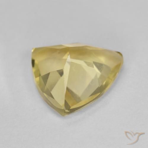 Beryl Gemstone in 8 x 8 mm (calibrated) Size for Sale, Beryl Stone in Warm Yellow Color