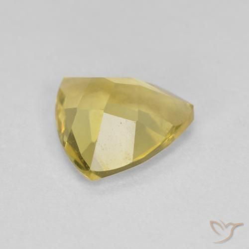 Beryl Gemstone in 7 x 7 mm (calibrated) Size for Sale, Beryl Stone in Dijon Yellow Color
