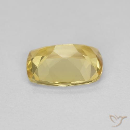 Beryl Gemstone in 9 x 7 mm (calibrated) Size for Sale, Beryl Stone in Light Gold Color