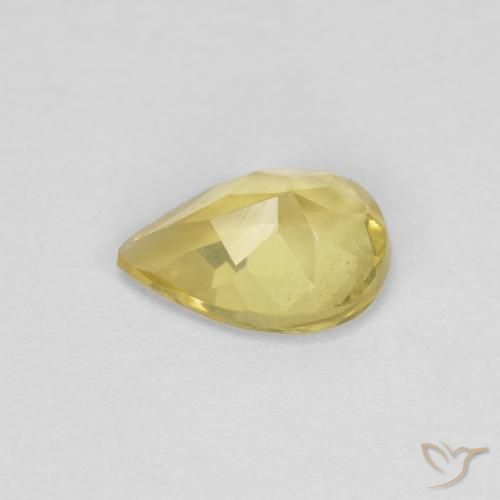 Beryl Gemstone in 7 x 5 mm (calibrated) Size for Sale, Beryl Stone in Pale Yellow Color